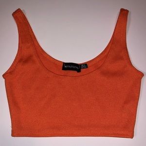 Orange Crop Top